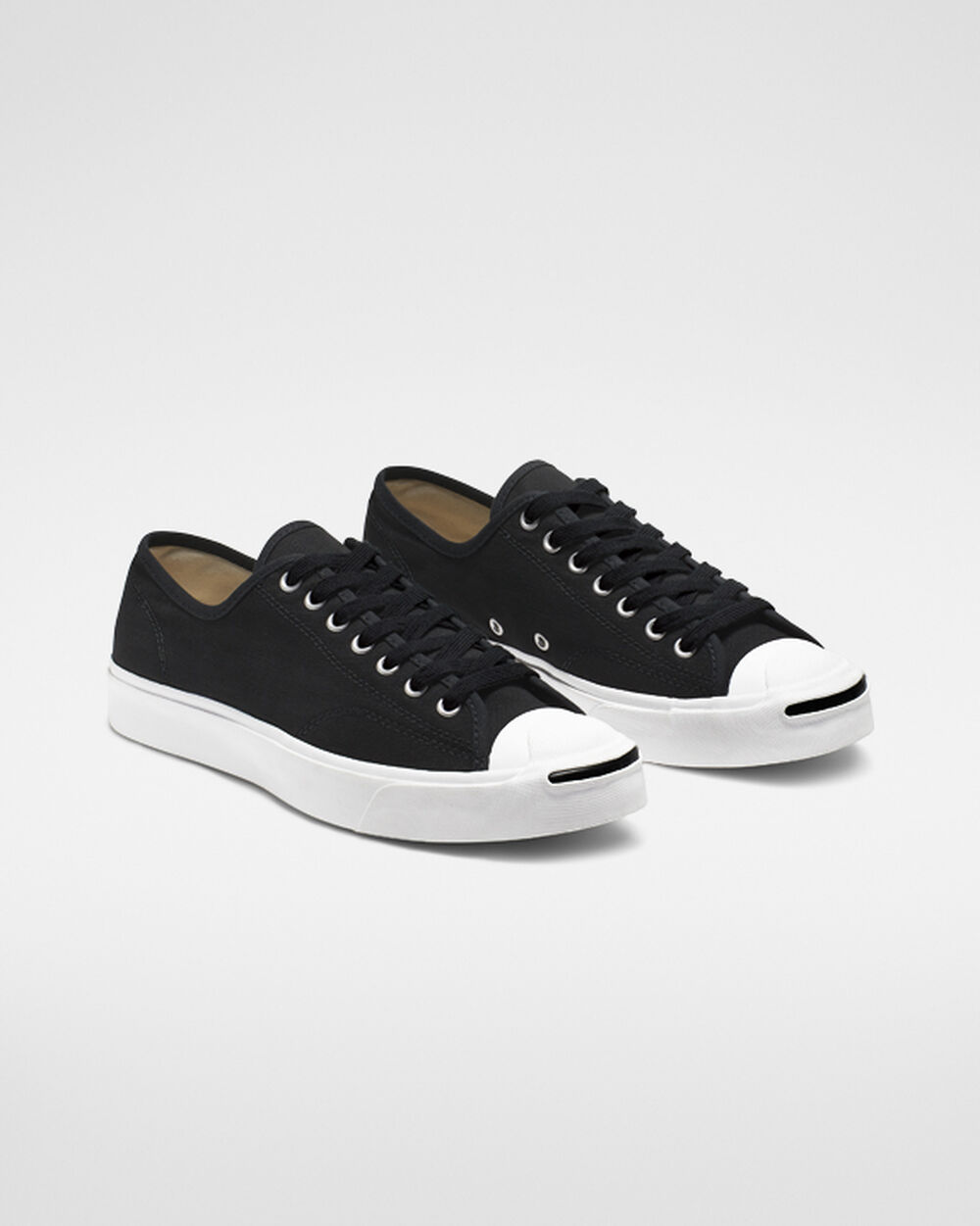 Converse Jack Purcell Sneakers Dam Svarta Vita Svarta | REA-210688