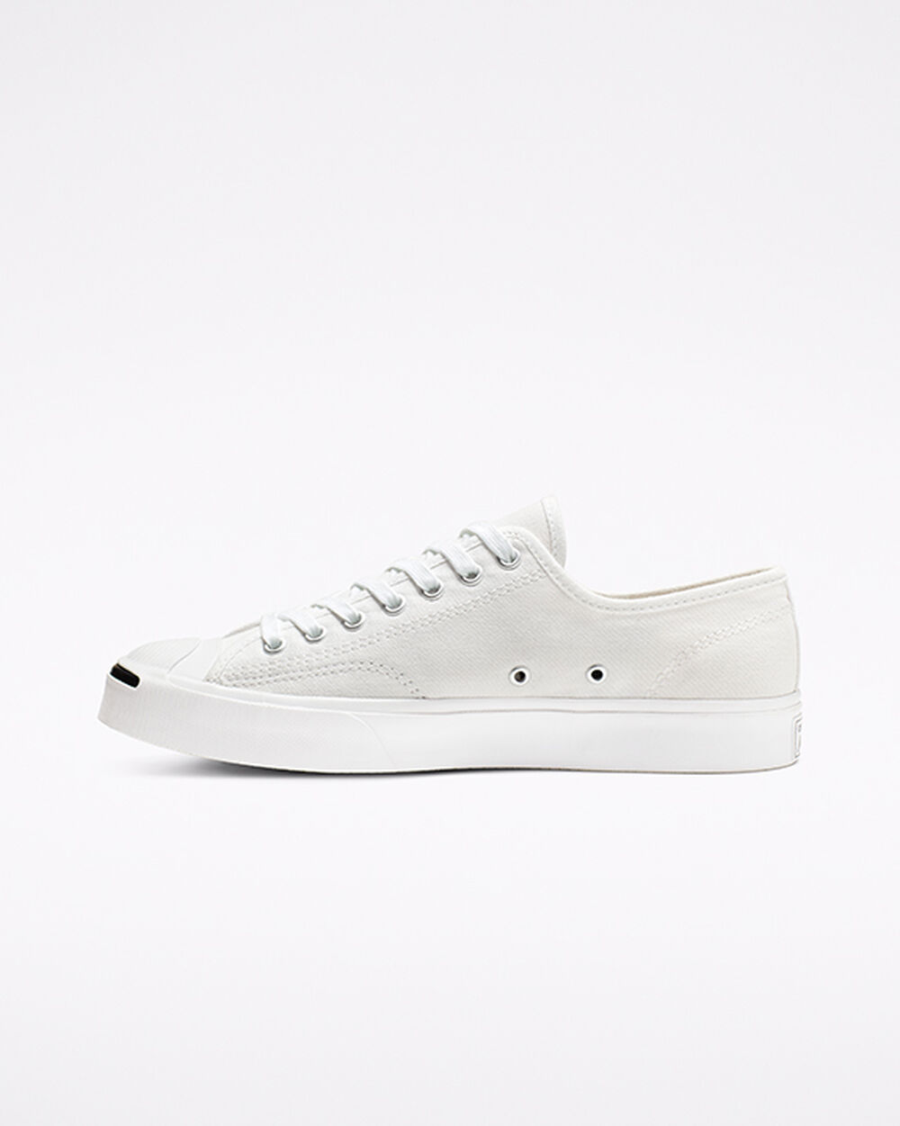 Converse Jack Purcell Sneakers Dam Vita Svarta | REA-835948