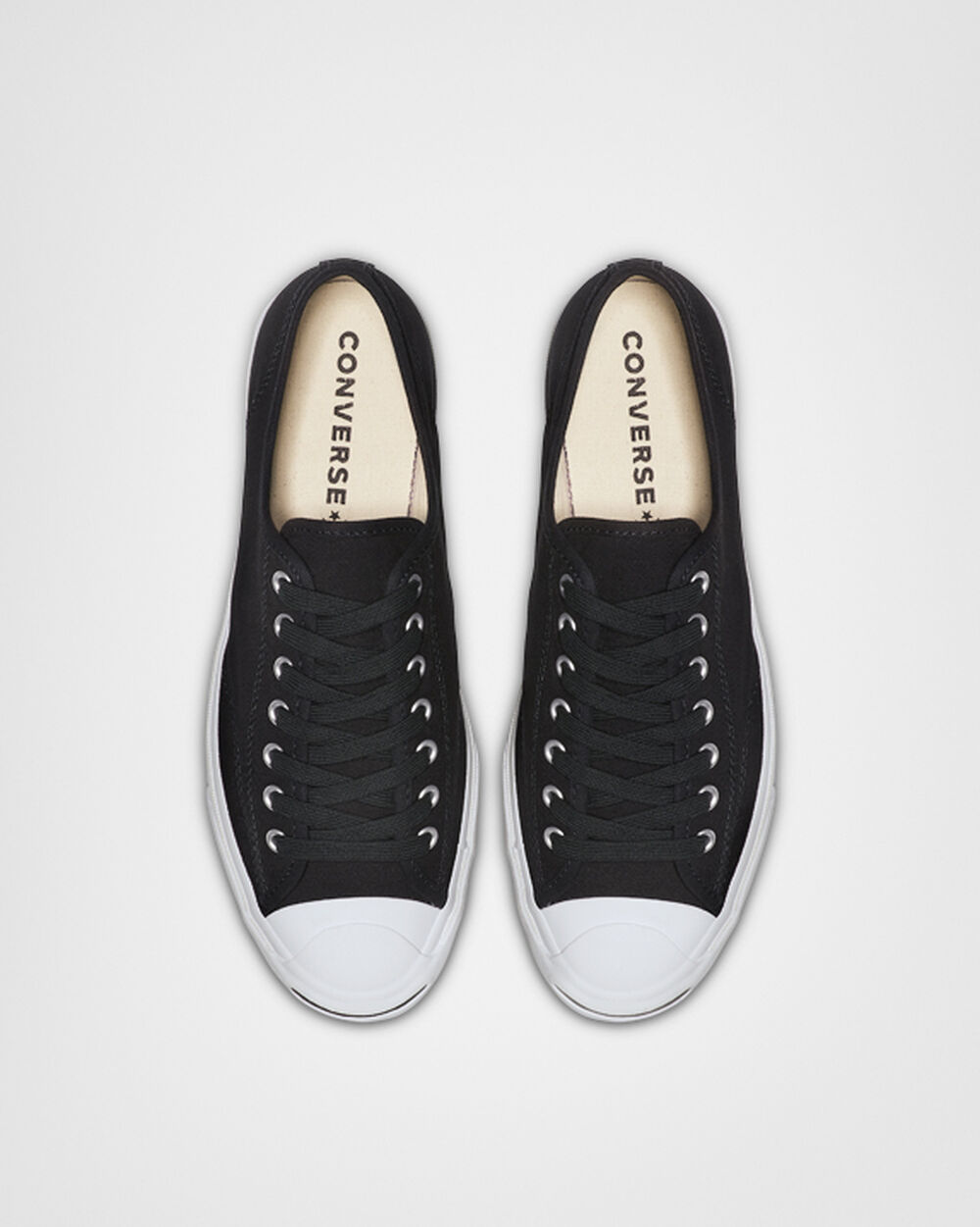 Converse Jack Purcell Sneakers Herr Svarta Vita Svarta | REA-906148