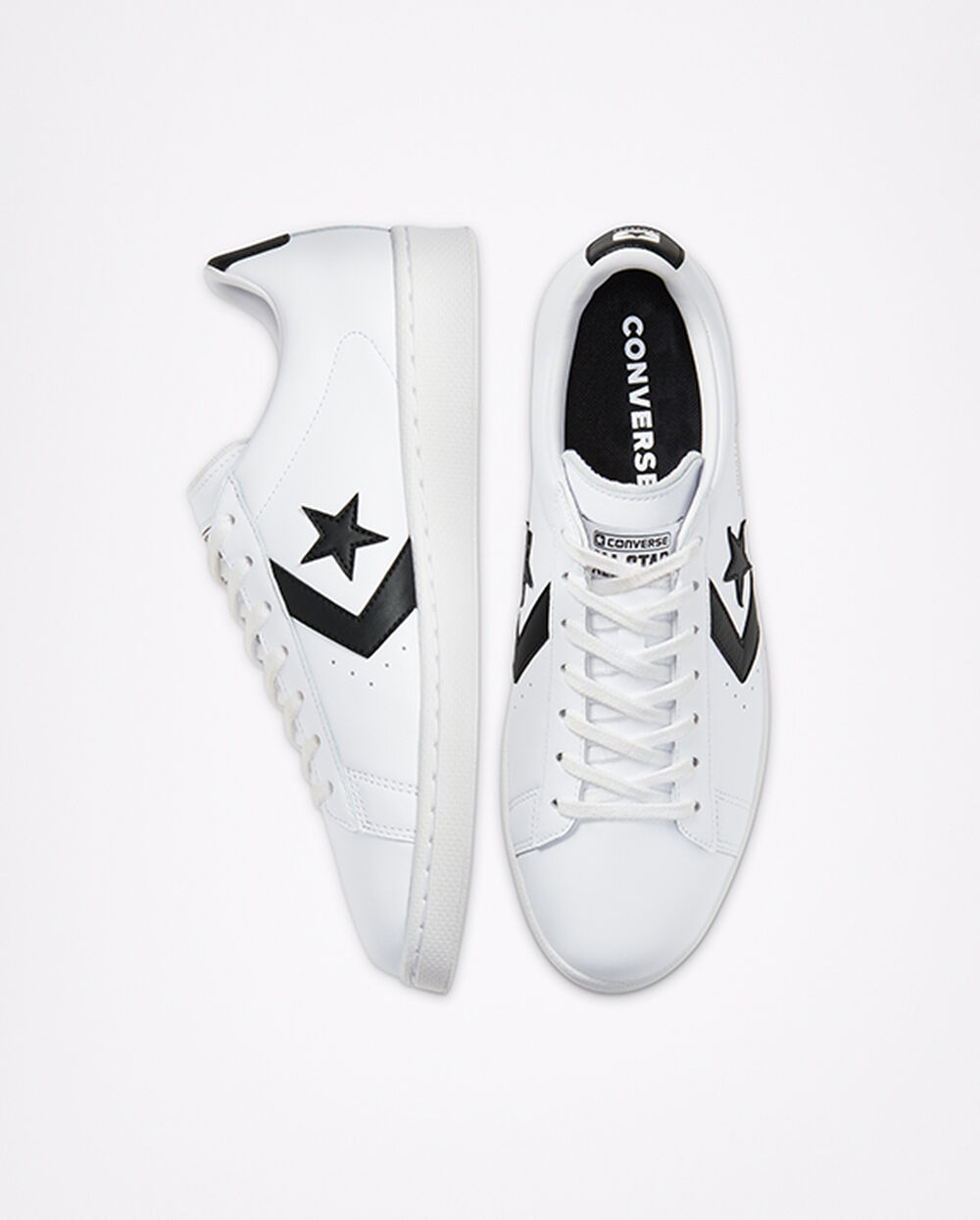 Converse OG Sneakers Herr Vita Svarta Vita | REA-438508