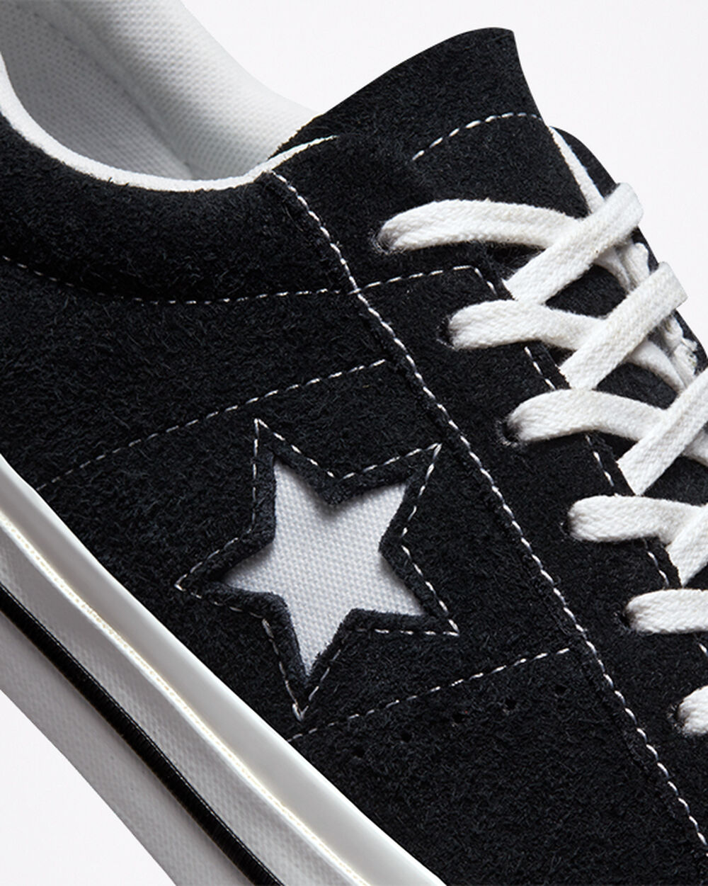 Converse One Star Sneakers Herr Svarta Vita | REA-138728