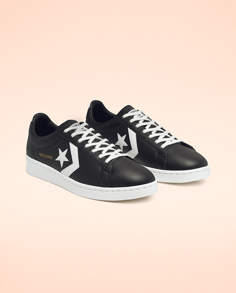 Converse Pro Sneakers Dam Svarta Vita | REA-238598