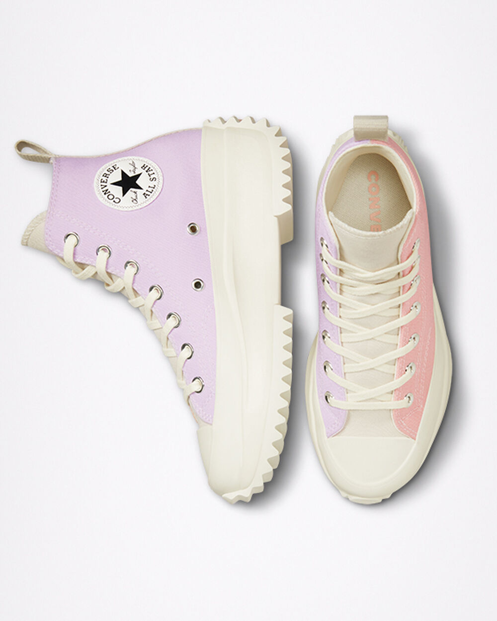 Converse Run Star Hike Sneakers Herr Rosa | REA-526938