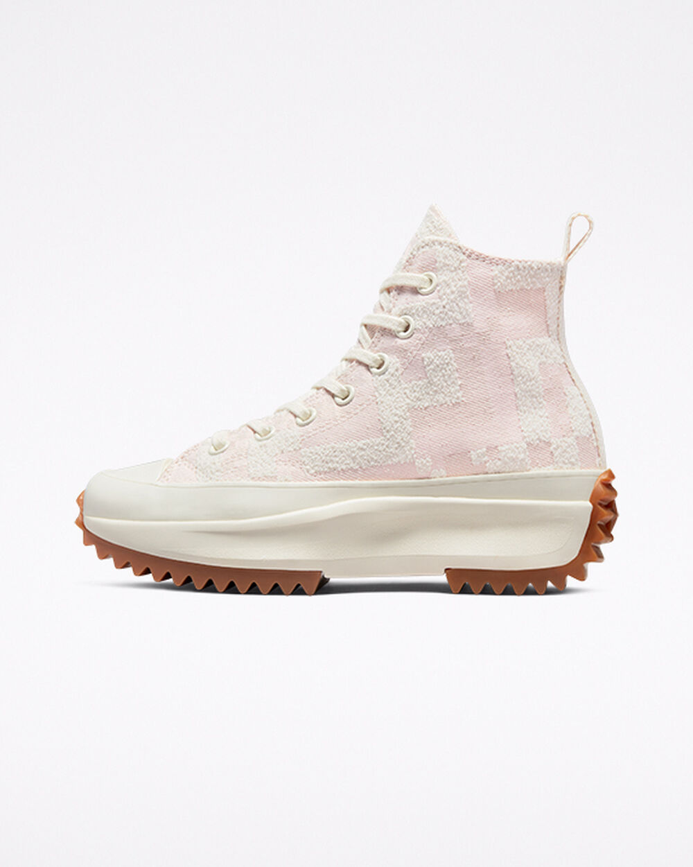 Converse Run Star Hike Sneakers Herr Vita Rosa | REA-928168