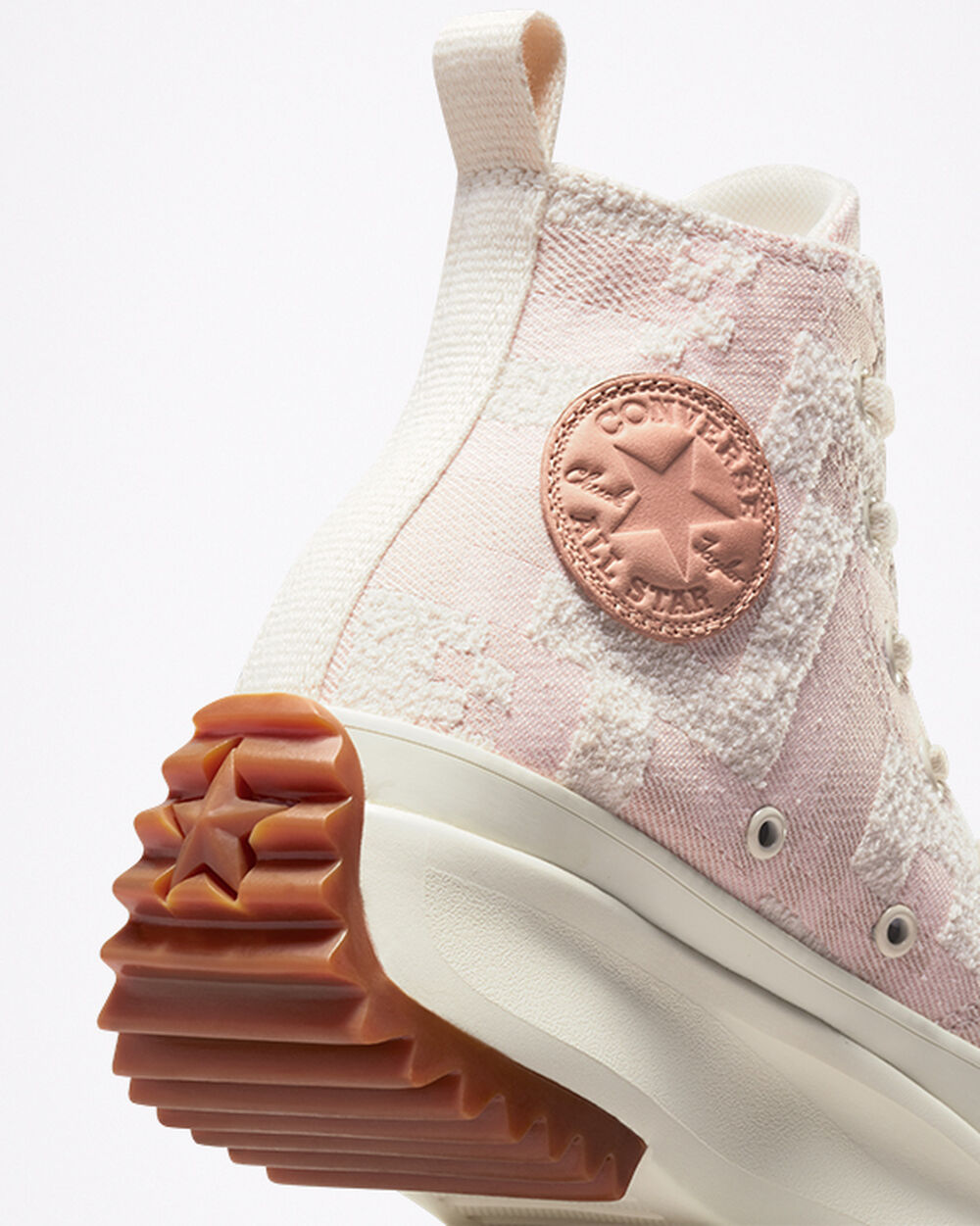 Converse Run Star Hike Sneakers Herr Vita Rosa | REA-928168