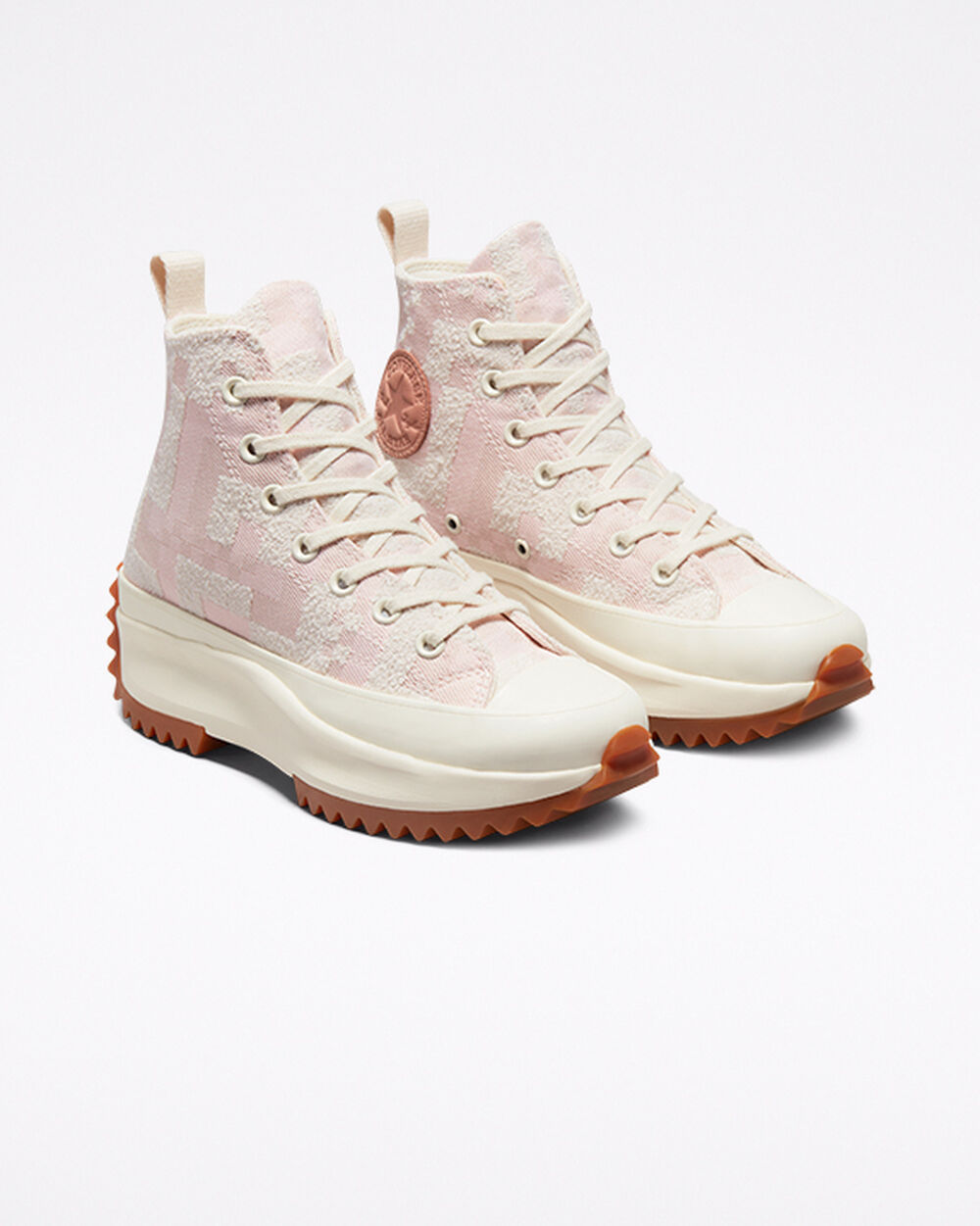 Converse Run Star Hike Sneakers Herr Vita Rosa | REA-928168