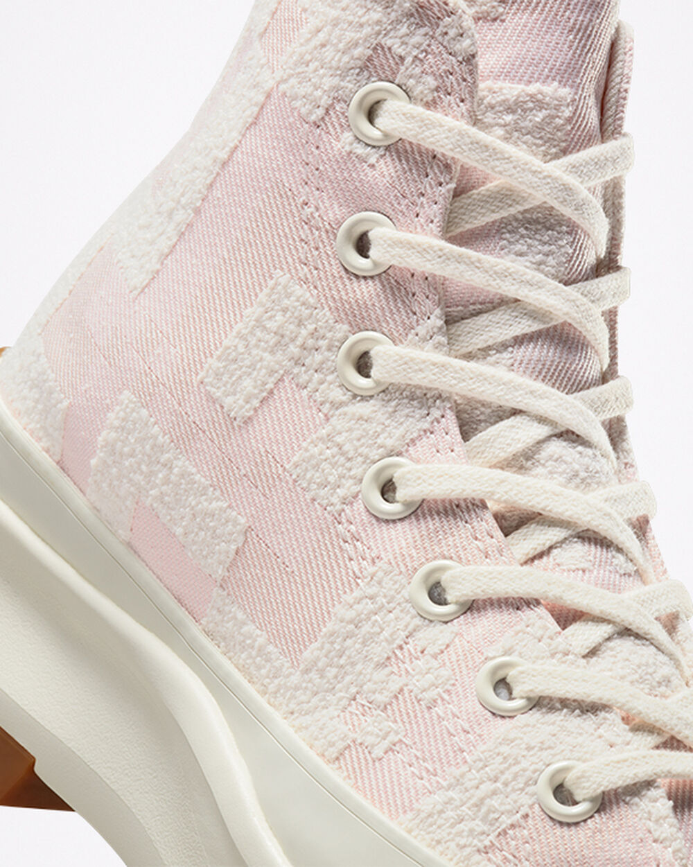 Converse Run Star Hike Sneakers Herr Vita Rosa | REA-928168