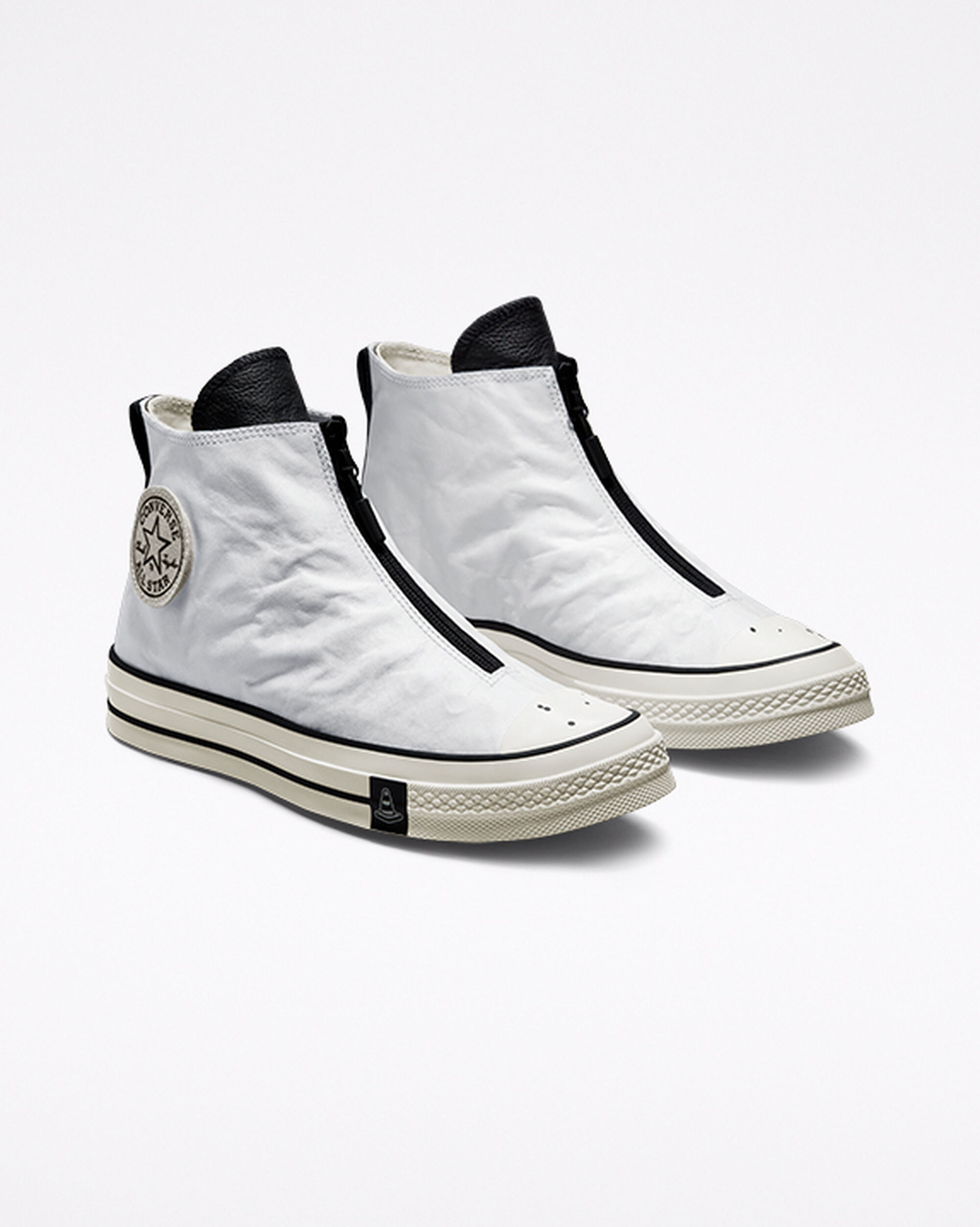 Converse x Joshua Vides Chuck 70 Sneakers Dam Vita Svarta | REA-180378